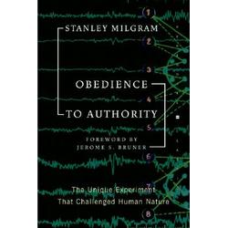 Milgram Obedience to Authority Book Cover